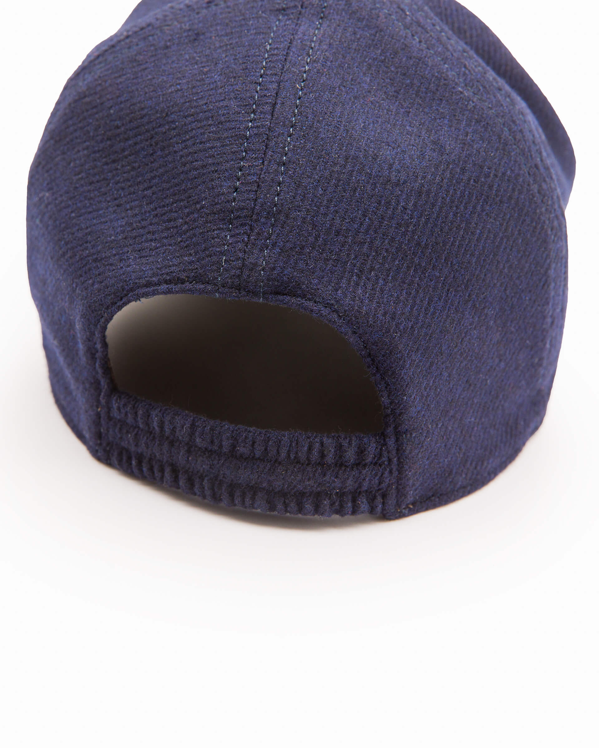 Baseball cap made of Andrea blue water-repellent hat with eclipse Firenze - cashmere visor Ventura