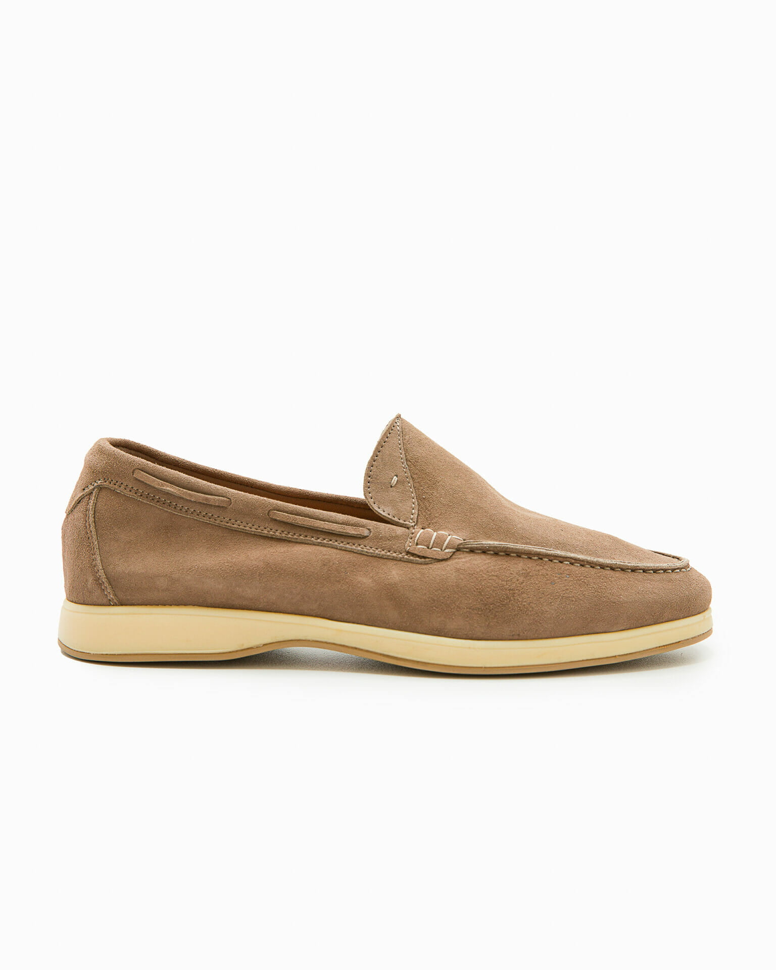 AQUARIVA ISEO MOLE SUEDE LEATHER LOAFER - Andrea Ventura Firenze