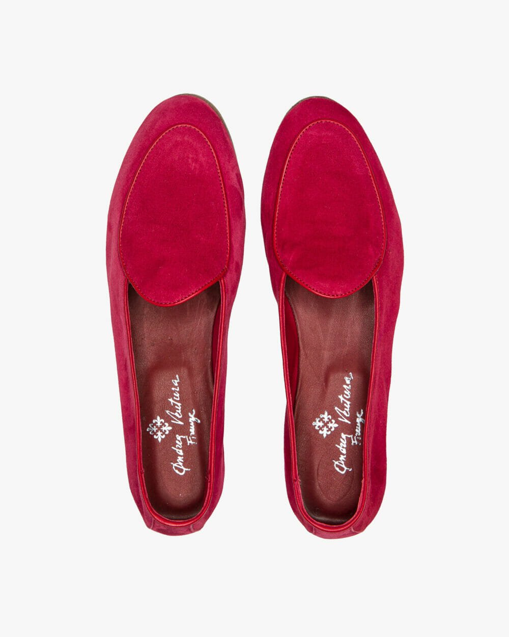 Belgian-d-ls-ruby-red-suede-from-above