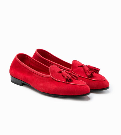 Belgian-d-np-cr-Kubrick-red-suede-pair-alligned