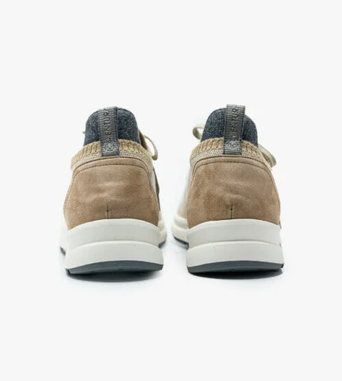 Cache Sneaker in White Leather Cache Sneaker in White Leather